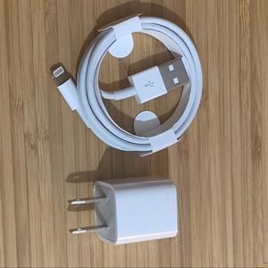 iPhone Authentic Charger Cable + Adapter Sealed